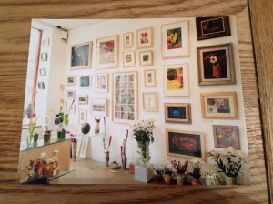 'Vases &  Flowers'.  Quite an early exhibition.  Maybe around 1994.  There were even some of my paintings in this exhibition!